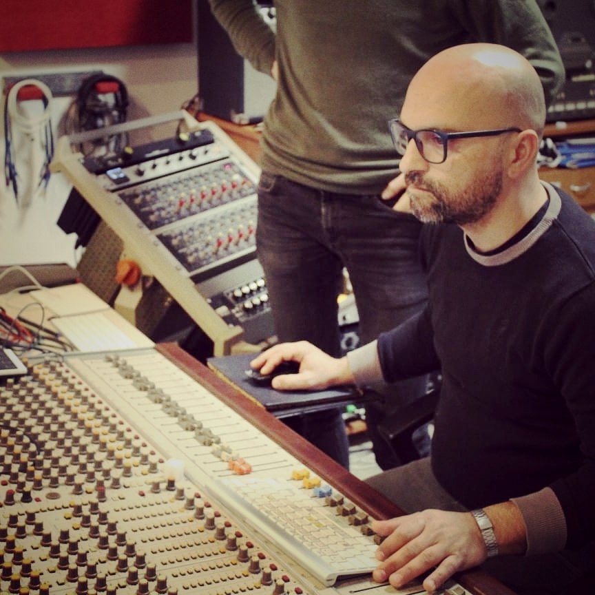 Francesco Gaudio in studio